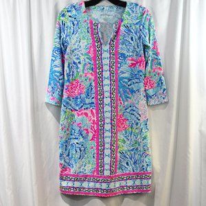 Lilly Pulitzer UPF 50+ Chilly Lilly Nadine Dress NWT